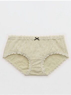 NWT Aerie Superchill Cotton Heart Jacquard Boybrief Panty
